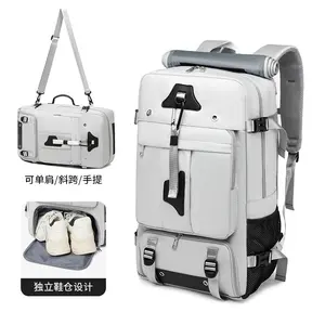 Backpack Men's Premium Sense Backpack Large Capacity Crossbody Handbag Outdoor Hiking Backpack Women's