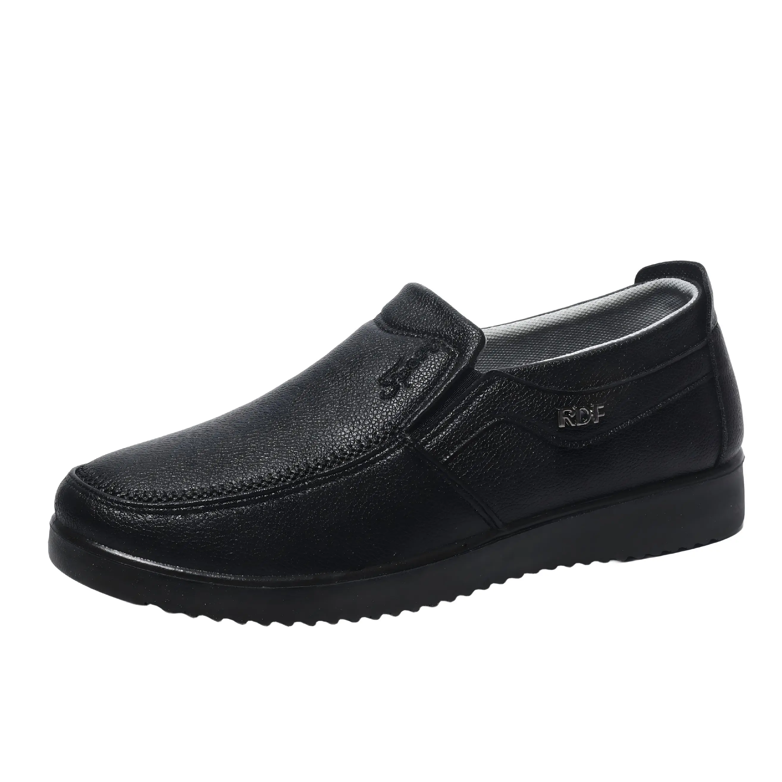 OFIREND Men's Synthetic Loafers - Lightweight Slip-On Minimalist Casual Flats, Soft Cushioned Insole, Brown Durable Walking Shoes for All-Day Comfort