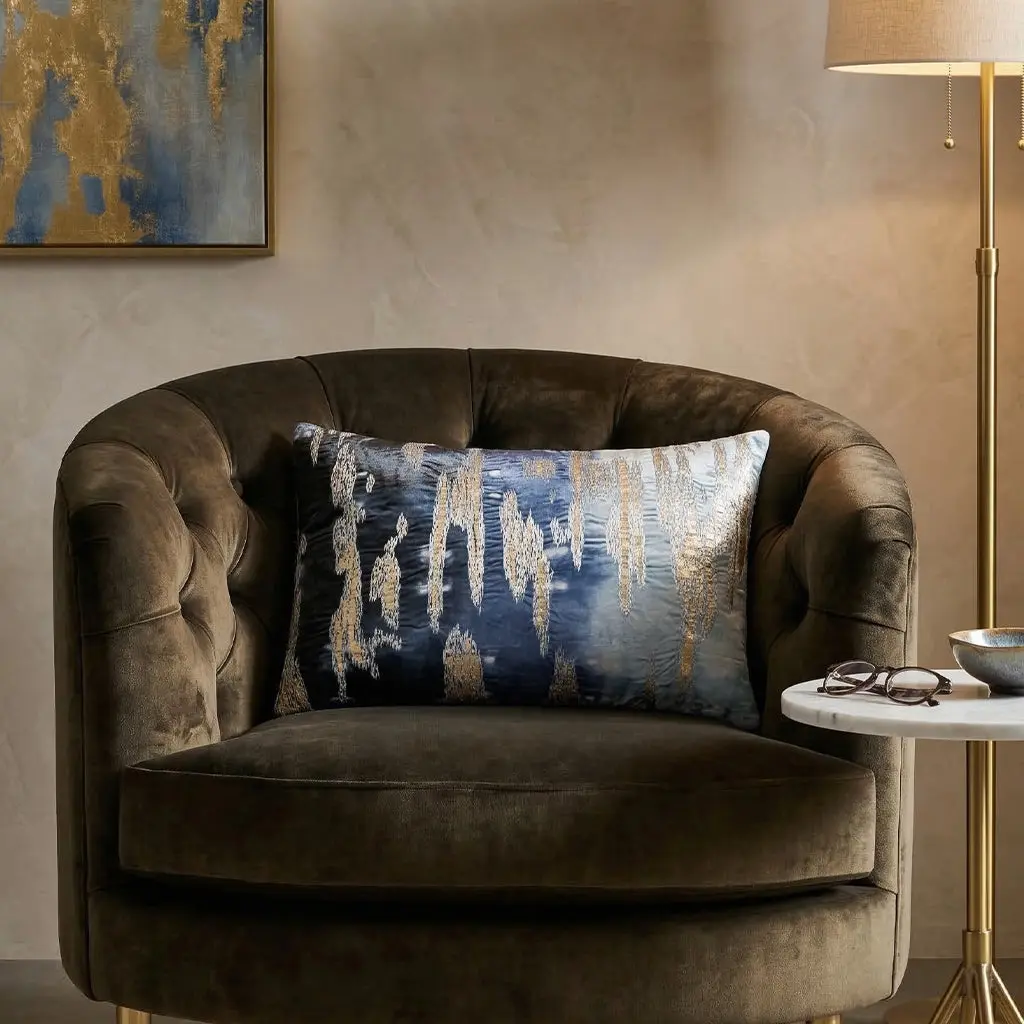 Boheme Navy Pillow