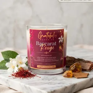 Baccarat perfume Candle