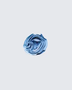 Delores Blue Denim Arm Corsage