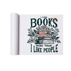 I Like Books More-Direct Print Film Transfer - High-Quality Print Transfer