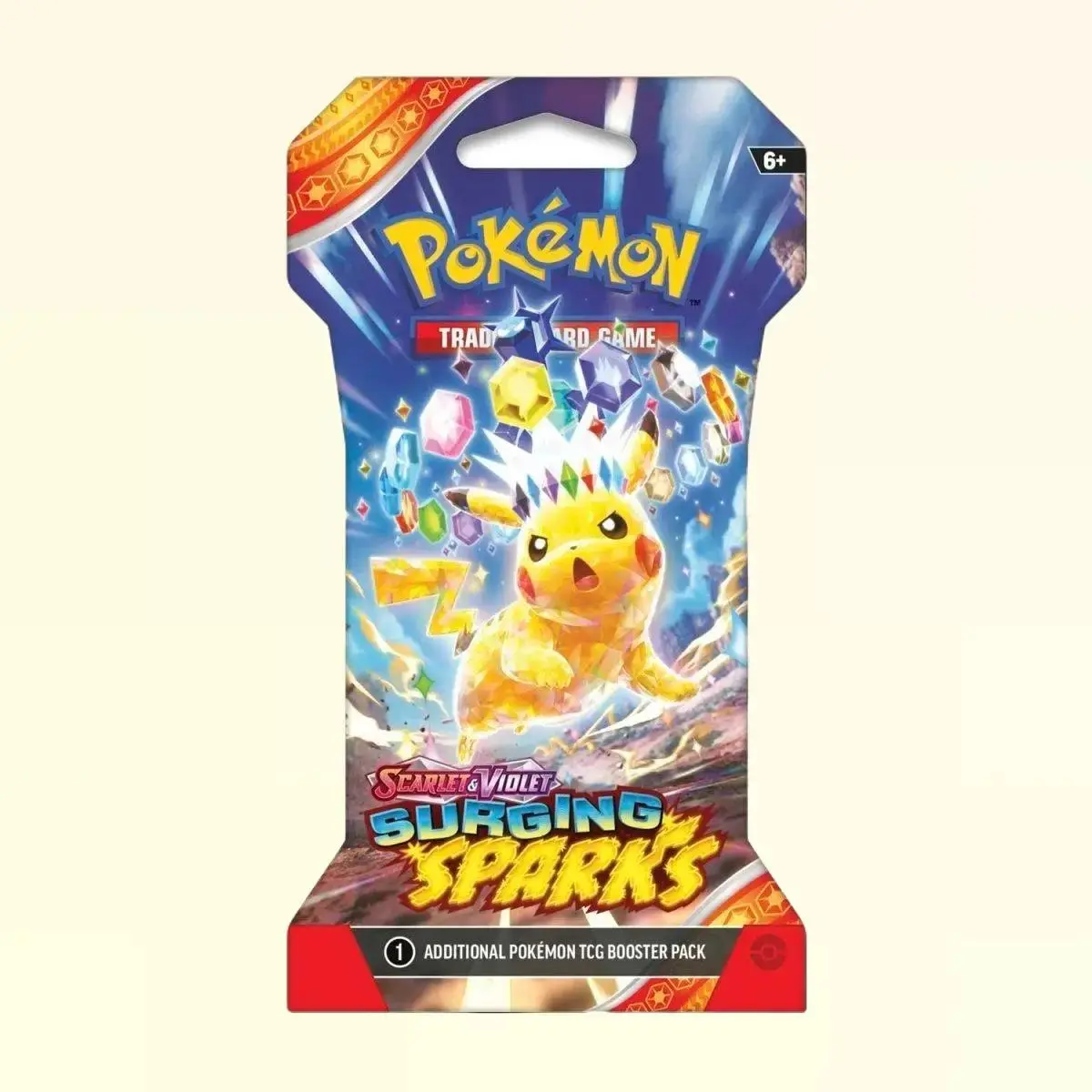 Scarlet & Violet-Surging Sparks Sleeved Booster Pack (10 Cards)