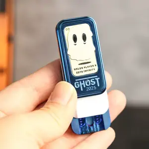 Three-Layer Ghost Ultra-Long Segment Mechanical-Feel Push-Pull Slider Stress Relief Toy Daily EDC ADHD Anti-Stress Fidget Toy