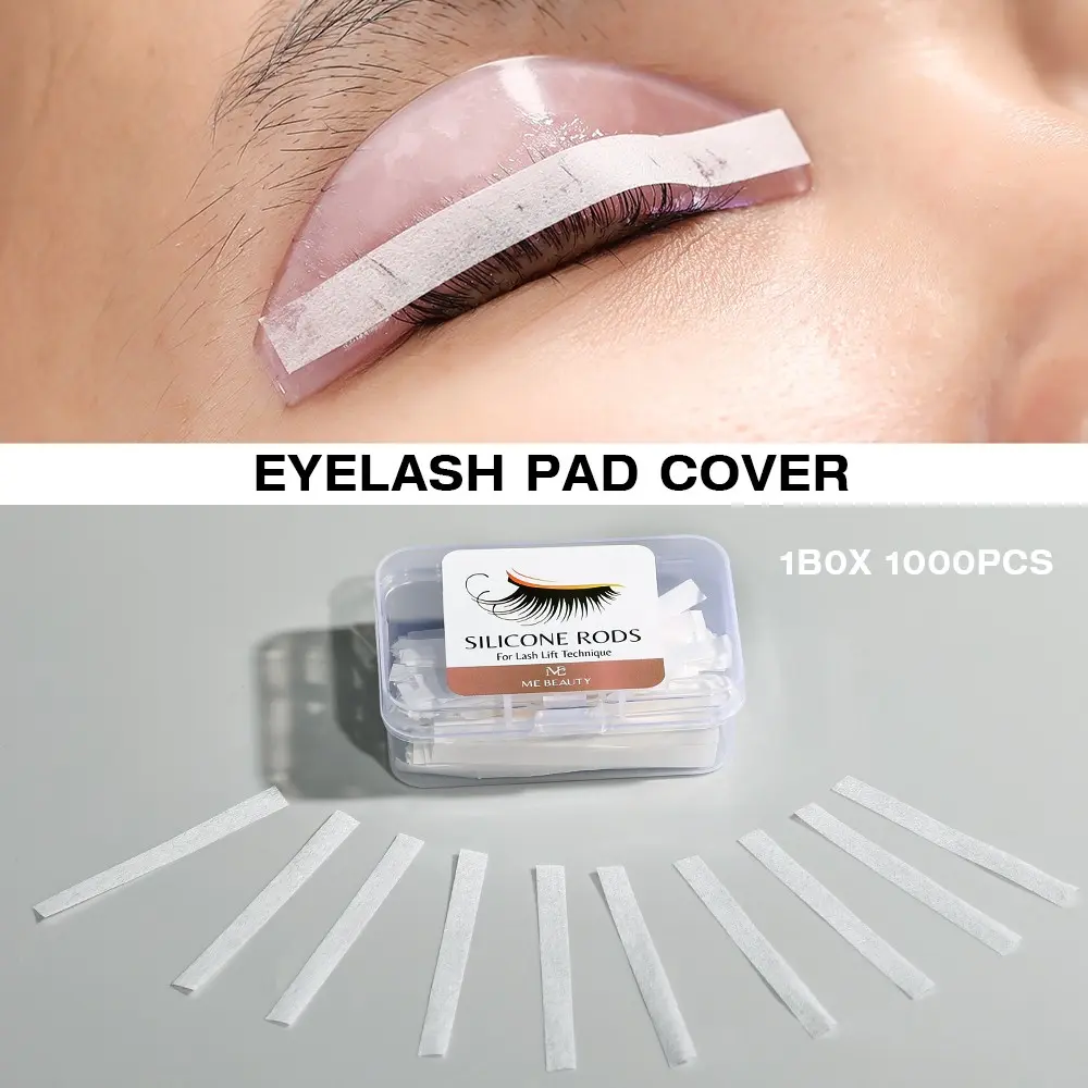 500/1000 pcs Lash Lift Pads Lash Lift Tool, Eyelash Lift Rods Covers Pads Curlers, Disposable Lightweight Eyelash Tapes Cosmetic Makeup Beauty Tools for Eyelashes Lifting, DIY Lash Tools