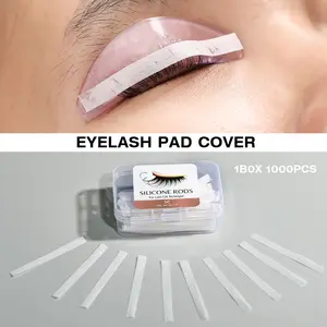 500/1000 pcs Lash Lift Pads Lash Lift Tool, Eyelash Lift Rods Covers Pads Curlers, Disposable Lightweight Eyelash Tapes Makeup Beauty Tools for Eyelashes Lifting