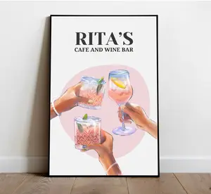 Acotar: Rita’s Poster | Aesthetic minimalist wall art print | book poster | Rita's Acotar, Romance, Booktok, Acotar,Acotar Wall Art