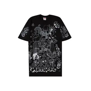 Supreme Men's Downtown Tee Black, from StockX