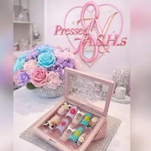 A.S.H.s Empire High quality press on duck set “Tear Drops”