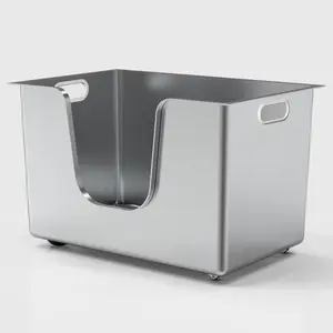 Ptlom High-Sided Cat Litter Box - Side Entry - XL