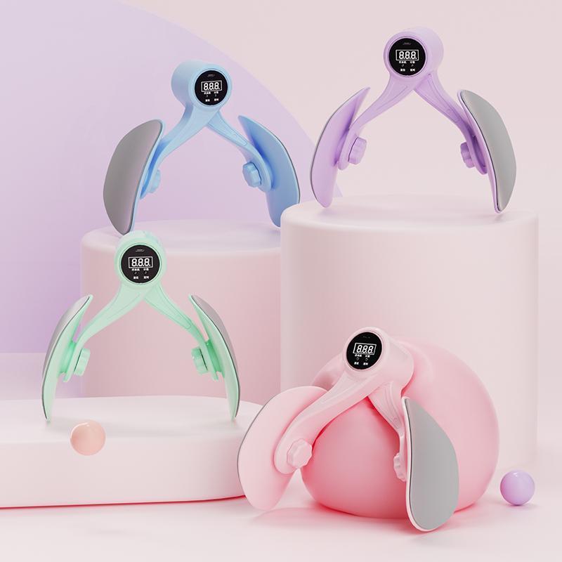 Pelvic Floor Muscle Training Repair Device, Home Pelvis Abdominal Hip Thigh Inner Side Postpartum Recovery Leg Muscles Trainer