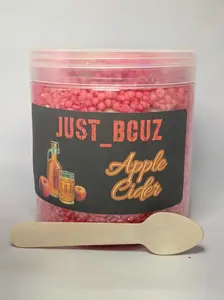 Jar of Apple Cider Fragranced Wax Melt Beads