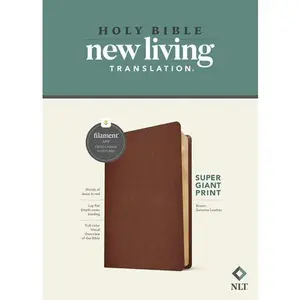 NLT Super Giant Print Bible, Filament Enabled