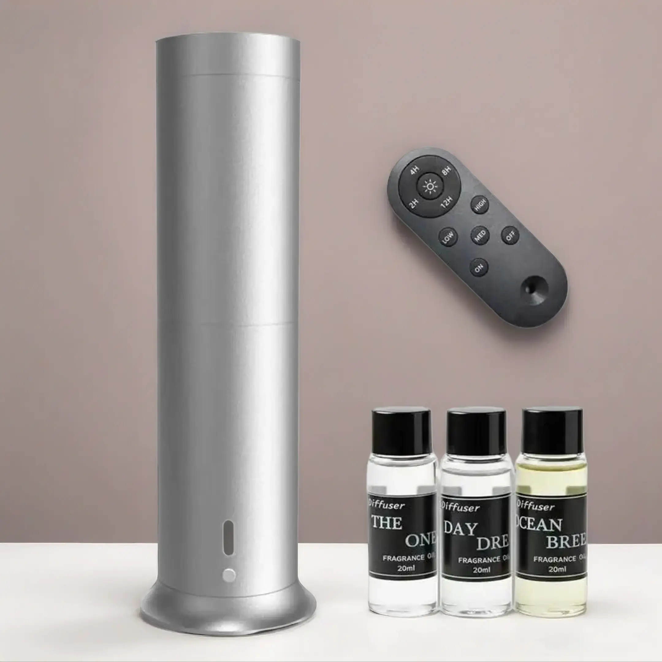 Scent Hotel Fragrance Lamp - USB-Powered Universal Electronics Accessory, 600 Sq Ft Coverage, Rotating Raindrop Design, Bluetooth Audio Speaker, Gift for Her