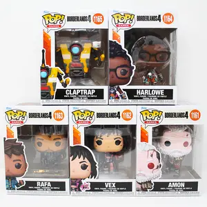 Funko Pop! Borderlands 4 – Amon #1161, Vex #1162, Rafa #1163, Harlowe #1164, Claptrap #1165 (Complete Set)