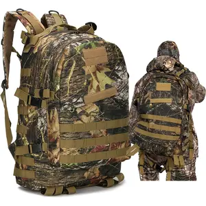Digital Forest 40L Hunting Backpack or Hunting Backpacks For Men - Camo Range Backpack and Huntin Pack - Camouflage Bacpacks For Huting - mochilas camo