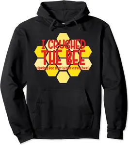Spelling Bee Champion Winner I Crushed the Bee Pullover Hoodie - Taliyaannhun Shop 38B084LM47MC