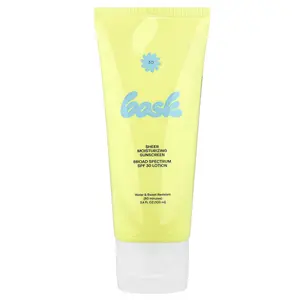 Bask Suncare Sheer Moisturizing Sunscreen Lotion, SPF 30, 3.4 fl oz (100 ml)