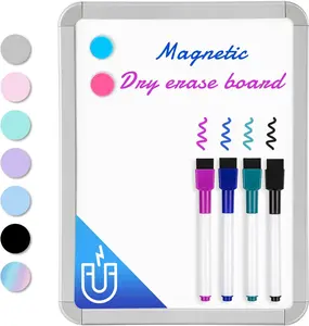 Small Dry Erase Whiteboard, 8.5 x 11 Inches White Board for , Students, Fridge, Locker, Mini Dry Erase Board