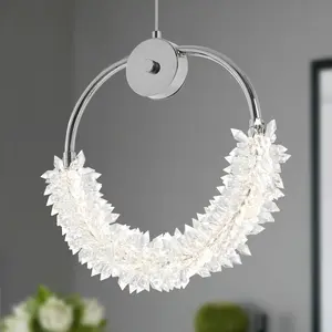 Modern Crystal Chandelier Bedside Lamp Cristal LED Hanging Bar Lighting Lighting Chandelier