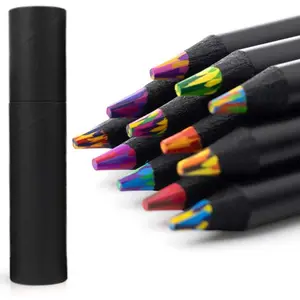 12 Colors Rainbow Pencils, Multi Colored Pencils for Adult Coloring, Multicolored Pencils for Art Drawing, Professional Art Supplies for Artists, for Coloring and Sketching.