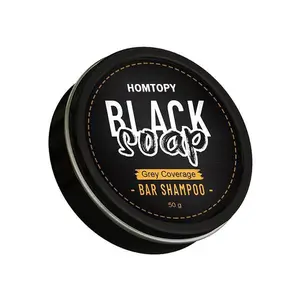 Black Soap for Gray Hair, Black Hair Soap Nourishing and Moisturizing, Gray Hair Reverse Shampoo