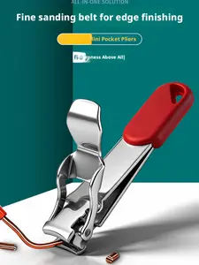 Craft Keychain Portable Nail Clipper High-end Folding Small Nail Clipper, Multifunctional Keychain, Backpack Pendant