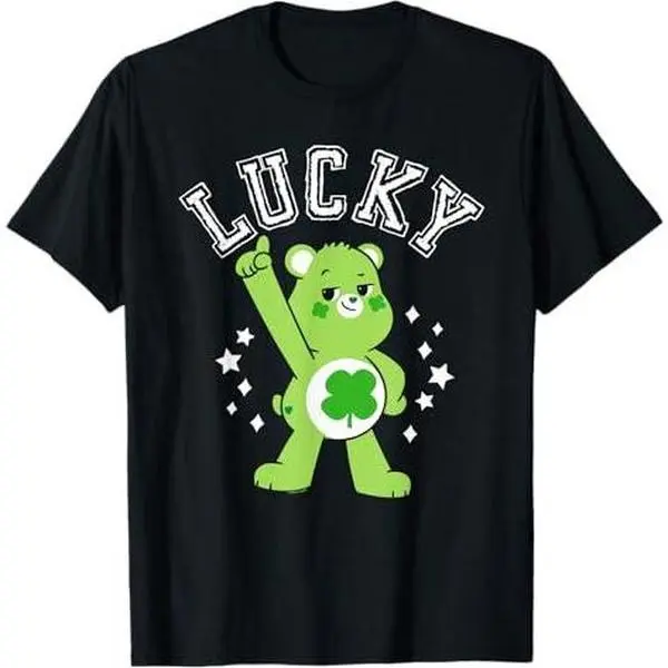 Care Bears: Unlock the Magic Good Luck Bear Lucky Collegiate T-Shirt