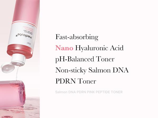 [medicube] PDRN Pink Cica Soothing Toner I Pink Glow Toner I Salmon DNA, Salmon PDRN, Hydrating, Moisturizing, Uneven Tone, Korean Skincare