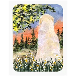 Carolines Treasures  Golden Retriever Mouse Pad & Hot Pad Or Trivet
