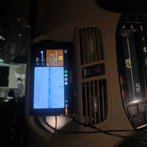 【Hieha】New Year Gift: 2026 Newest Portable Carplay Screen for Car, 7 Inch IPS Touchscreen Car Stereo Support Wireless Carplay & Android Auto, Mirror Link, GPS Navigation, Bluetooth 5.2, Backup Camera, AUX,FM Transmitter