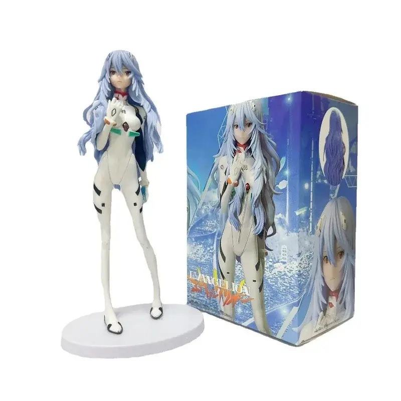 Neon Cute Genesis Classic Evangelion Anime Theatrical Final Version Figure Model Collectible Statue Desktop Decoration Gift