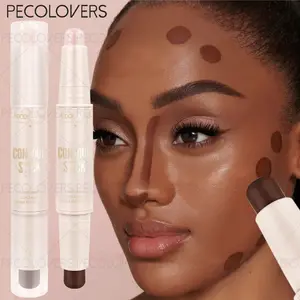 1PC Highlight and Contour Stick, Facial Highlighting, Shaping The Facial Contour, Three-dimensional, Nose Shadow Modification, Soft Texture, Essential Daily Makeup Tool