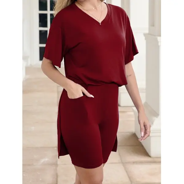 Wind Red With pockets