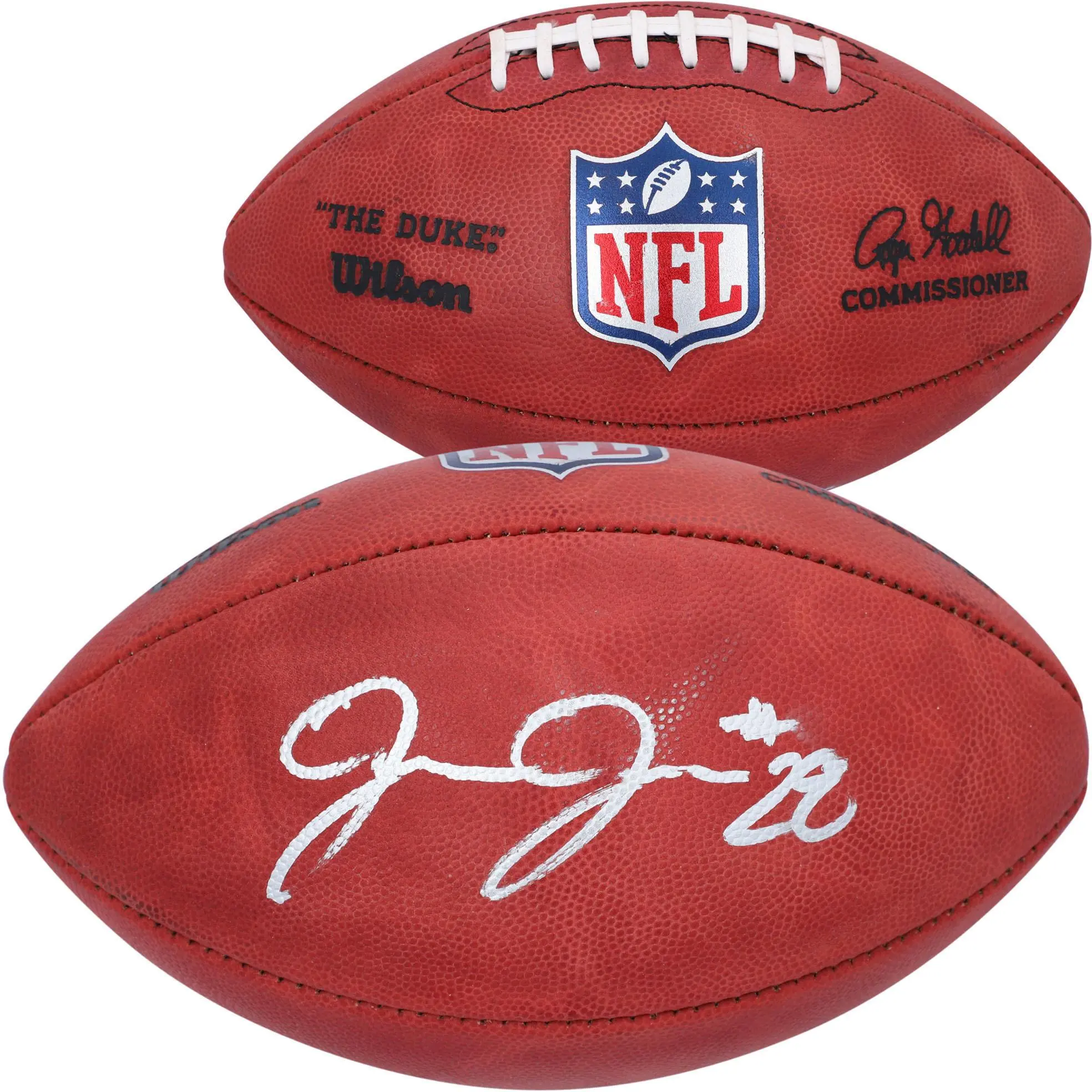 Josh Jacobs Green Bay Packers Autographed Duke Full Color Pro Football - Fanatics Authentic Certified