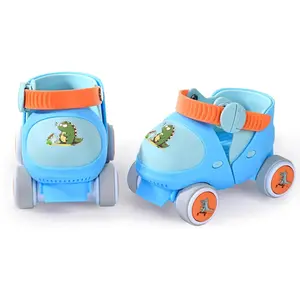 Lockable Toddler Roller Skates Adjustable Beginners Skates for Boys Girls Kids Baby 2-6 Years Old with Wheels Lock Safe Easy to Learn Indoor OutdoorGift