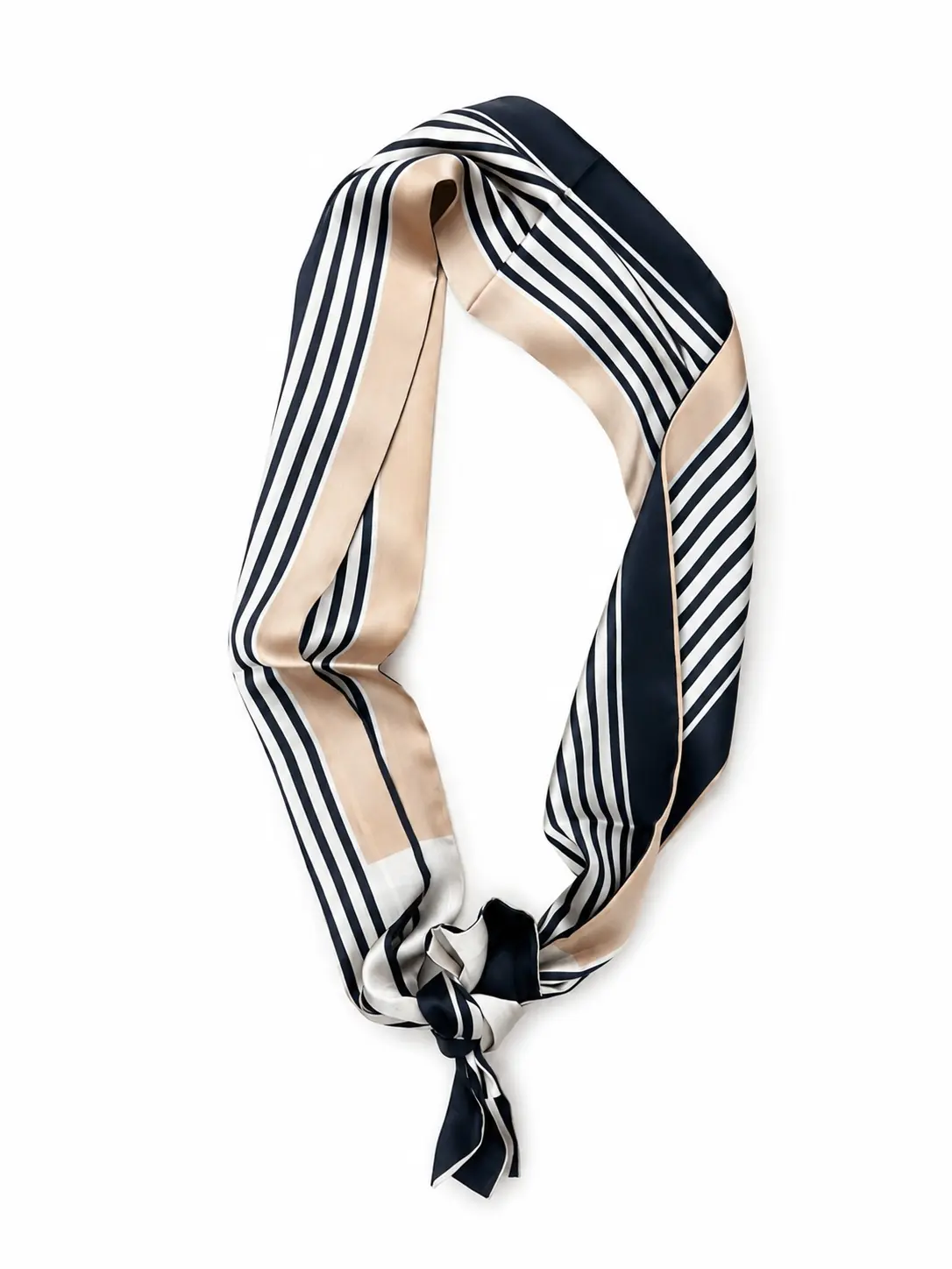 The Blair Striped Skinny Scarf