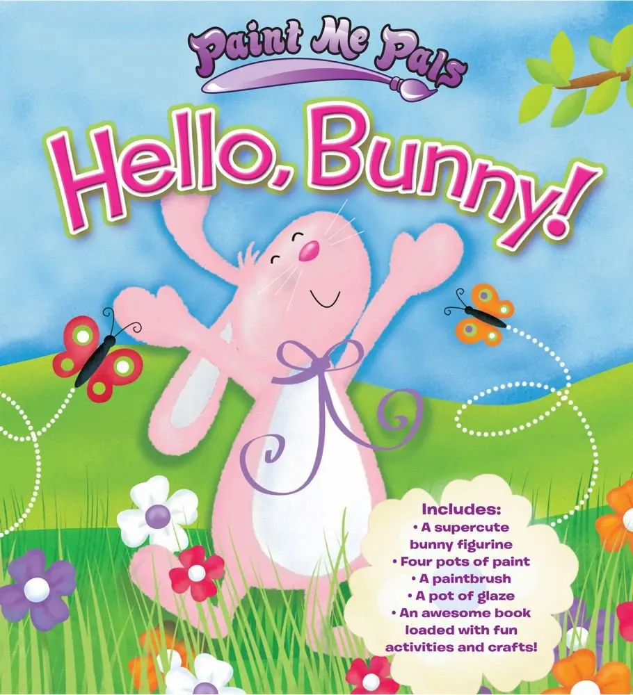 Bunny Decorative Painting DIY Kit - Crafts Toy for Art Enthusiasts with Included Decorative Supplies