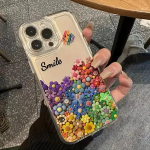 Sunflower Pattern Phone Case, Anti-drop Cellphone Protective Case, Total Protective Shockproof Mobile Phone Cover for iPhone 16 15 14 13 12 11, Casing