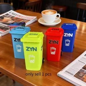 Desktop Trash Can Decorative Storage Box, Practical Office Organizer, Elegant Design for Home & Workspace, Functional Waste Bin Holder, Home Supplies
