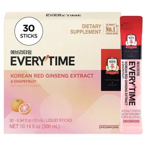 JUNG KWAN JANG Everytime Korean Red Ginseng Extract Parent (10 Sticks)