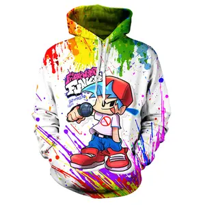 Friday Night Funkin hoodie,3d Print Game Sweatershirt