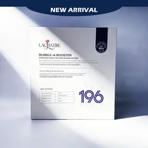 LACHATRE BEAUTY Bubble-A Booster GHK-Cu Exo-Repair Freeze-Dried Kit - S-PDRN Dual Exosome Anti-Aging Serum for Women Over 30, 5-Pair Salon-Grade Ampoules for Daily Topical Use & At-Home Microneedling Aftercare, Skin Firming & Redness Relief