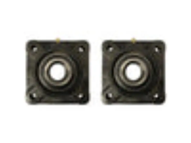 Power King PK091551-2 4 in. Replacement Flange Bearings for Chipper Shredder, Pack of 2, Exact Fit, Ensures Alignment and Stability, Extends Equipment Lifespan, Personal Yard Maintenance, Pk0915 Series