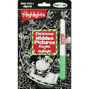 Christmas Hidden Pictures Puzzles to Highlight: Activity Book with Winter Puzzles, Over 300 Hidden Objects and Bright Highlighter Fun -- Highlights - Paperback