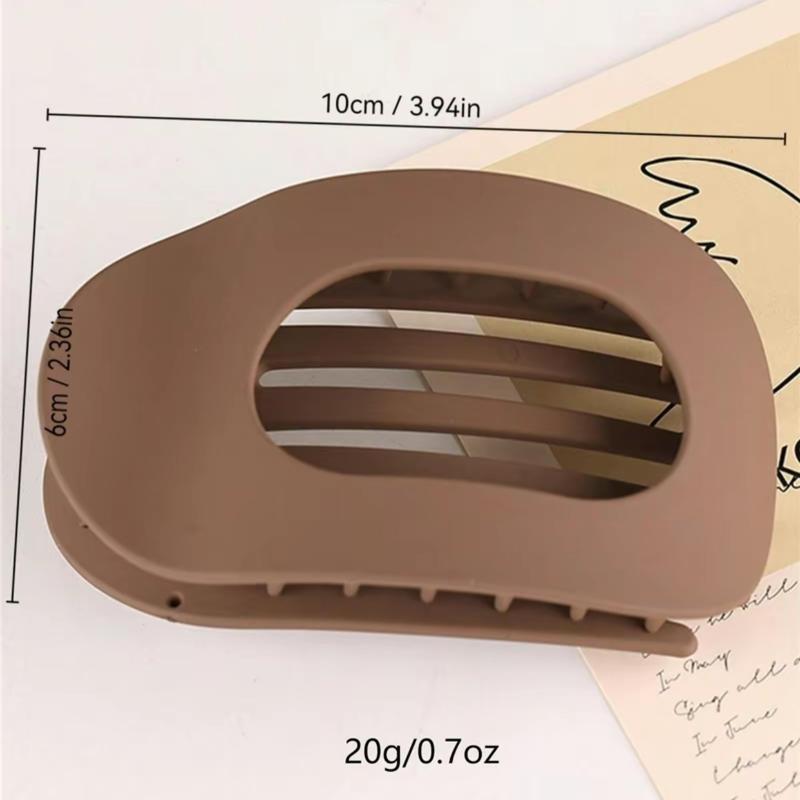 Solid Color Hair Clip, Fits Hairstyles forSchool, Gifts for Her, Casual Versatile HairAccessories for Women, MinimalistHeadwear Suitable for Thick Hair, Fashion HairAccessories for Party, Daily ClothingDecor, Ponytail Barrettes,Adjustable Clip