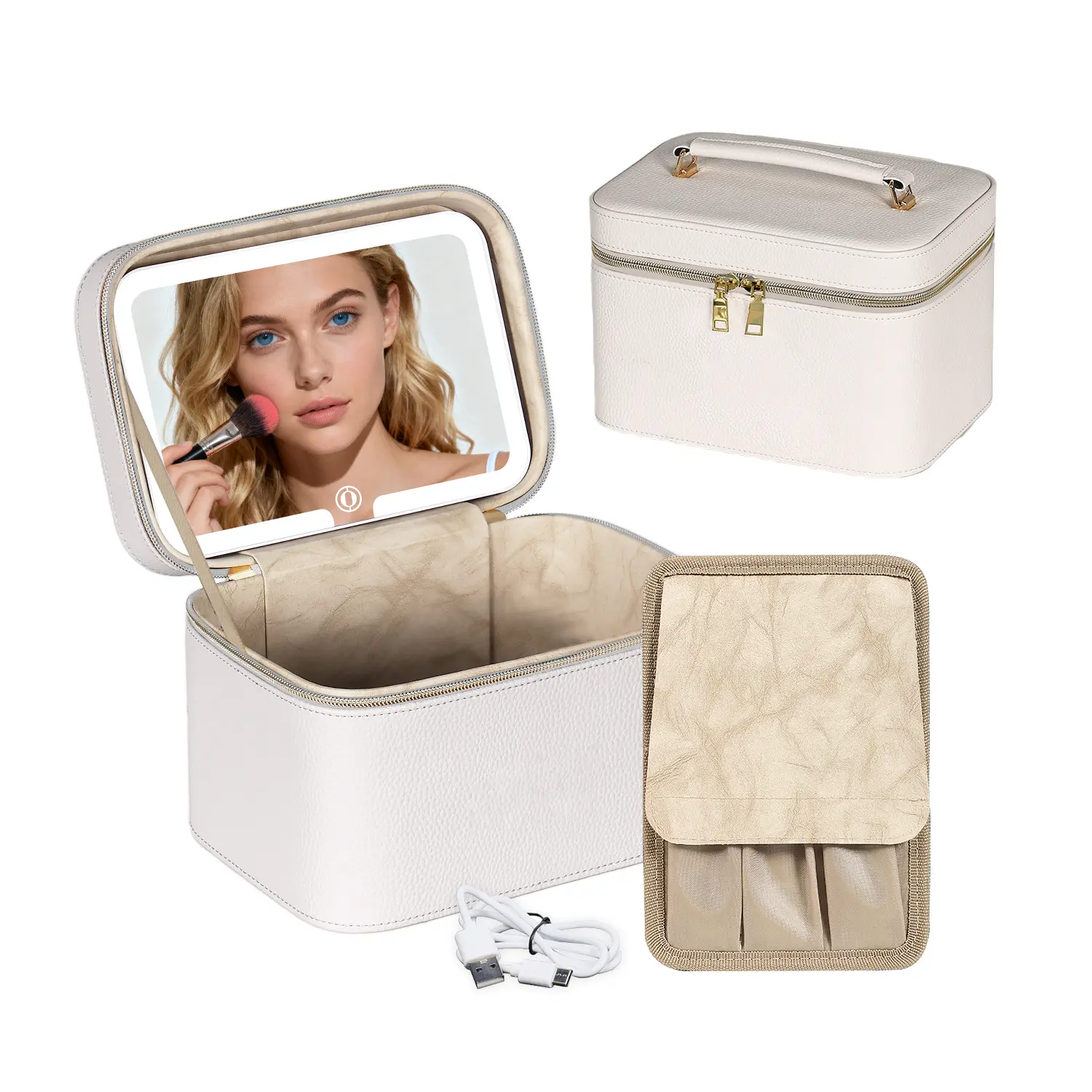 Textured White | Label-Free