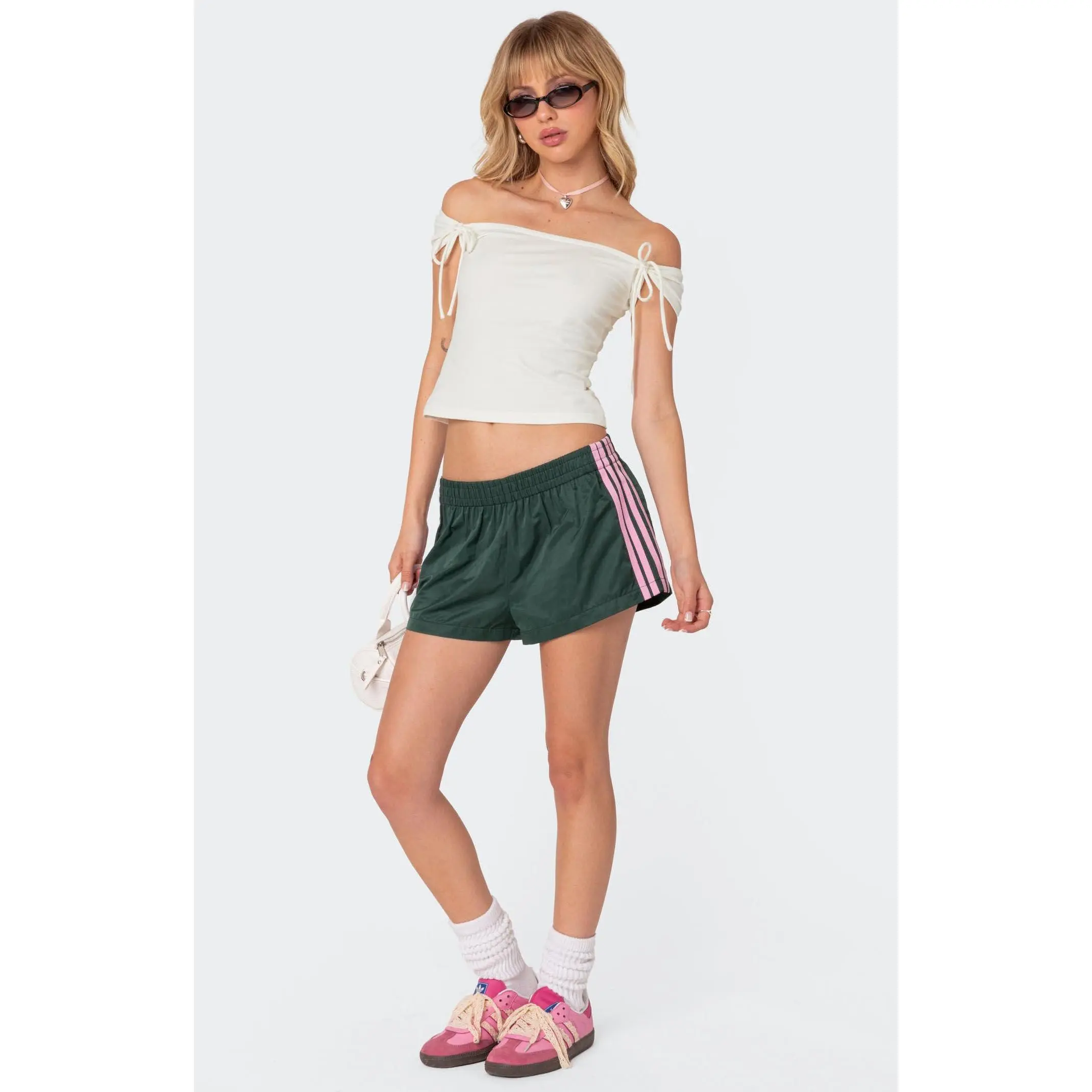Edikted Women's Nikki Nylon Shorts