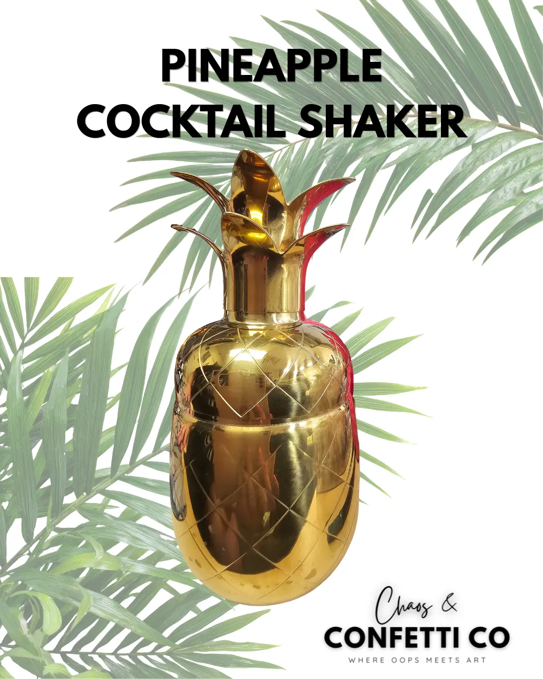 Ashland Gold Pineapple Cocktail Shaker