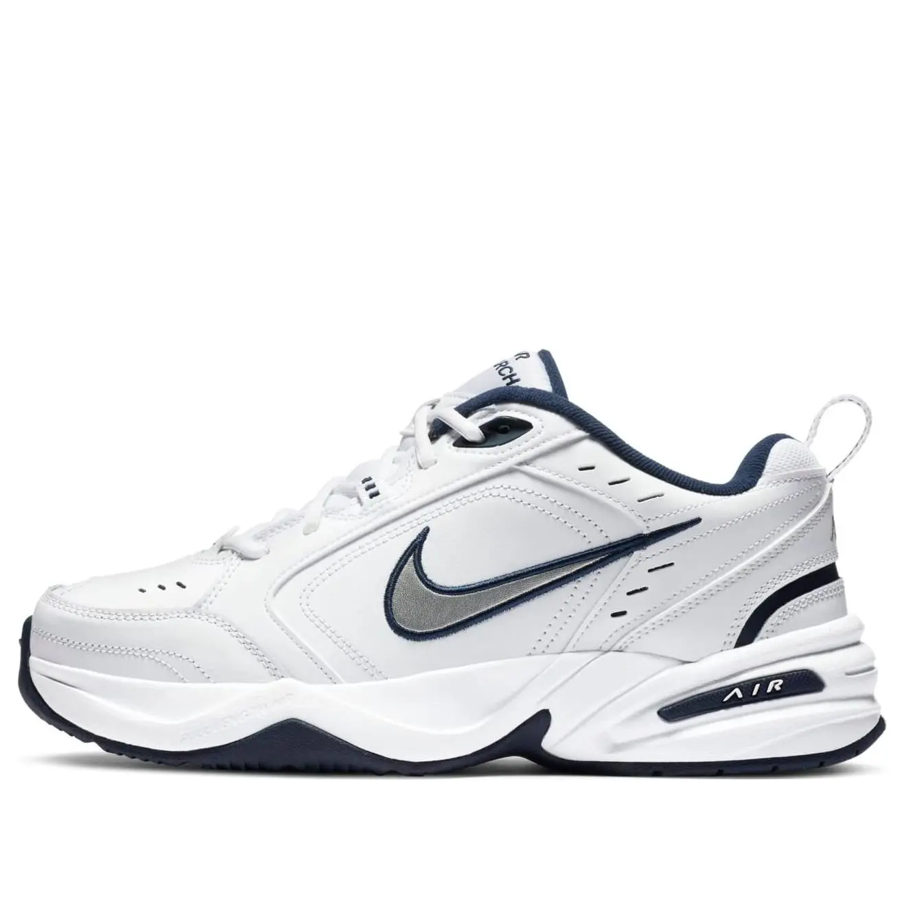Nike Air Monarch IV 'White Navy' 415445-102 Nike Air Monarch IV 'White Navy' 415445-102